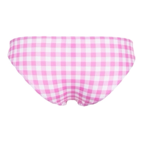 EPHEMERA Gingham Classic Hipster Bikini Bottom in Geranium Gingham NWT - Picture 6 of 9